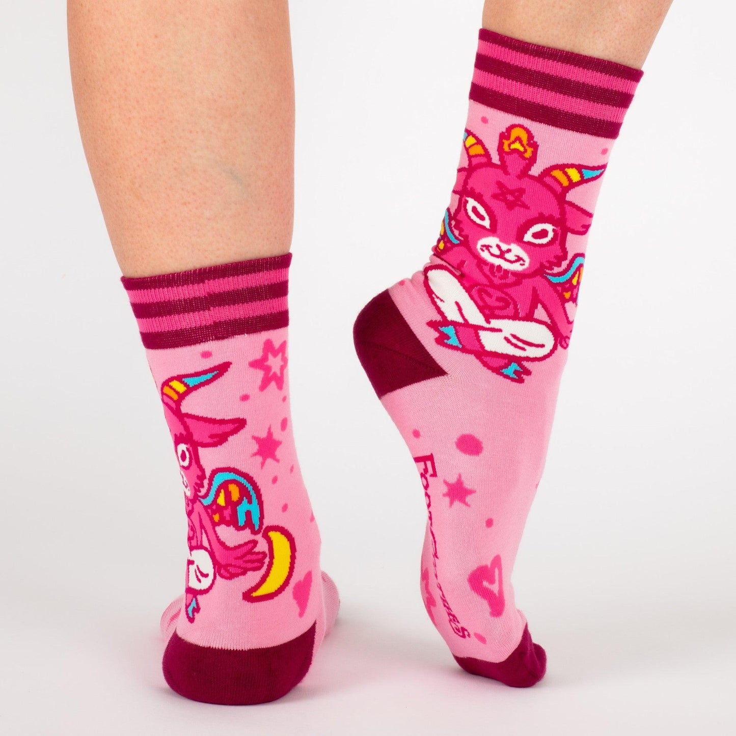 Cute Baphomet Goat Socks