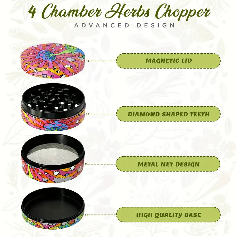 Mushroom Herb Grinder