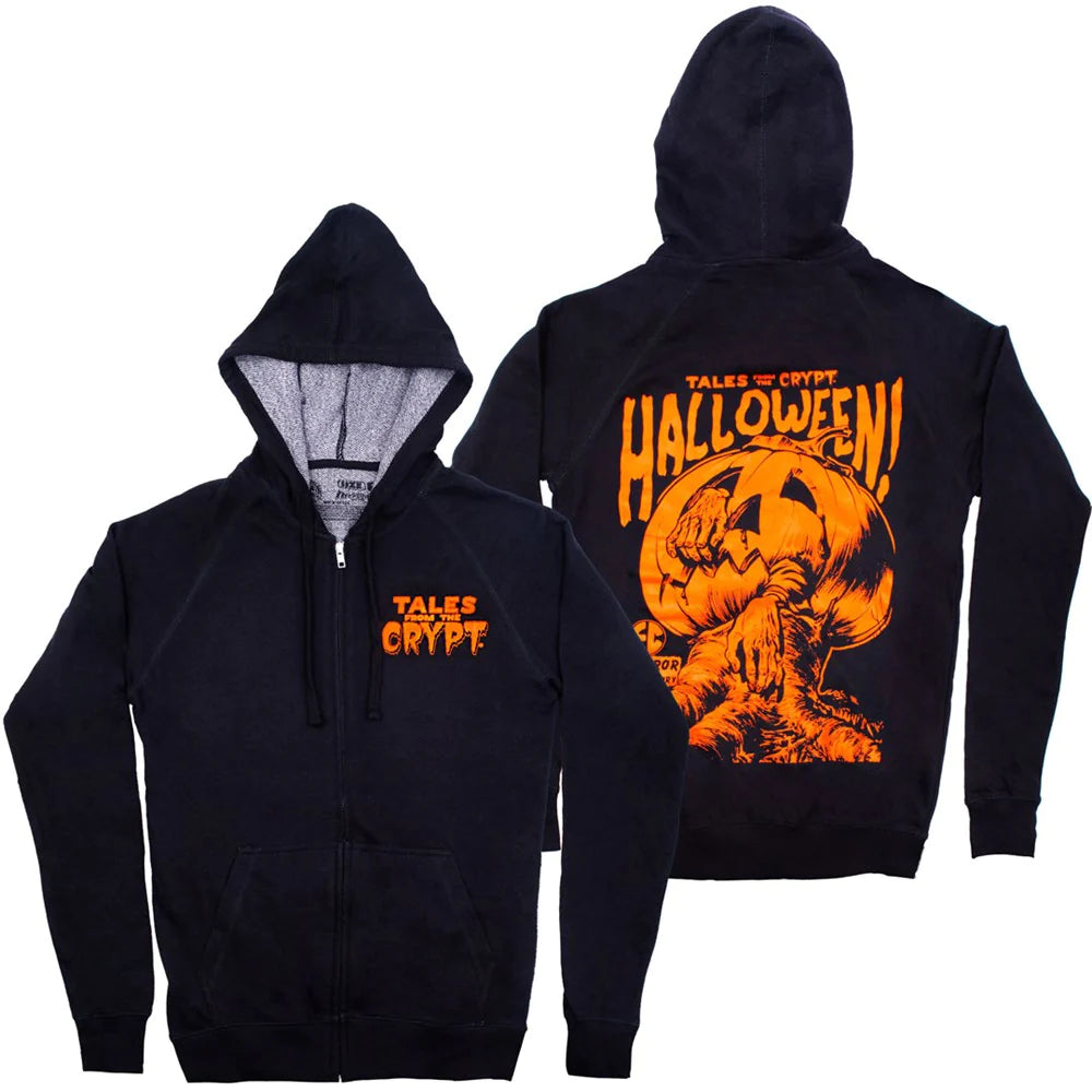 Tales From The Crypt Orange Pumpkin Unisex Hoodie