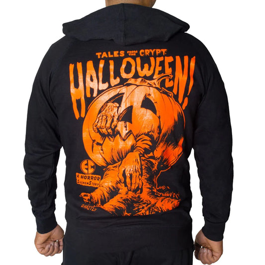 Tales From The Crypt Orange Pumpkin Unisex Hoodie