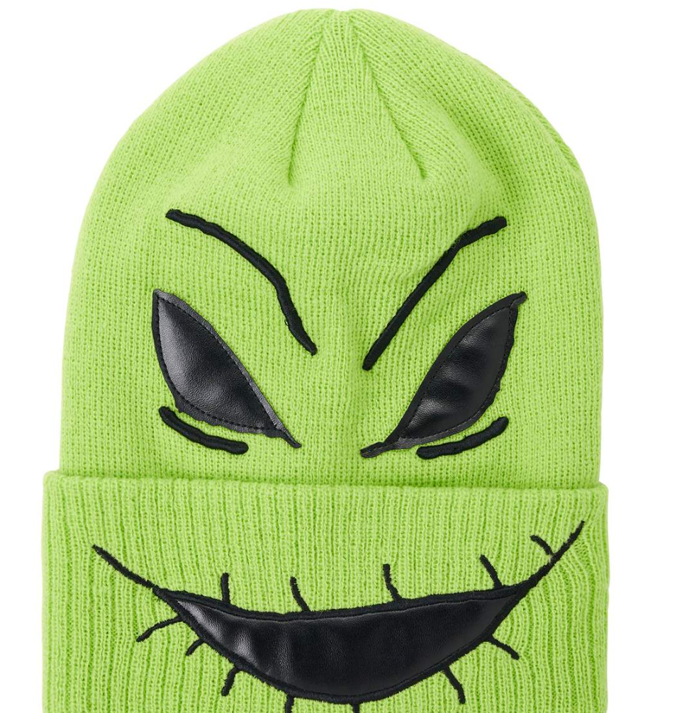 Oogie Boogie Green Beanie Hat - The Nightmare Before Christmas