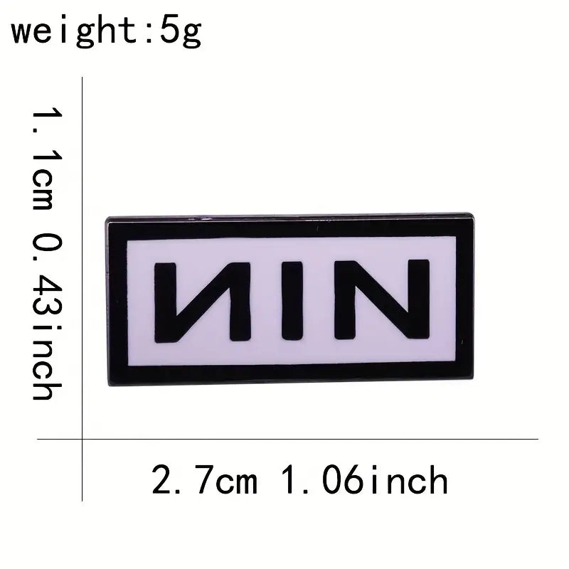 Nine Inch Nails Enamel Pin