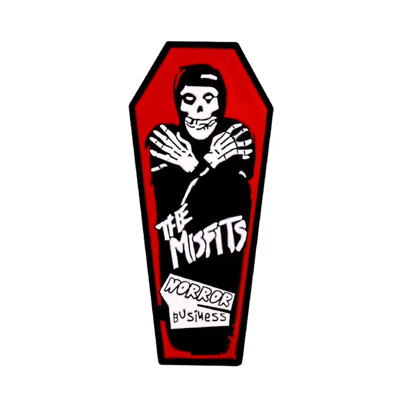 The Misfits Horror Business Enamel Pin