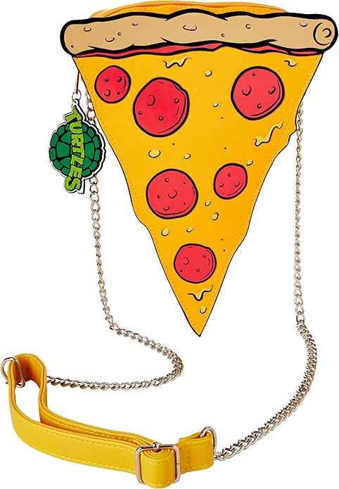 Teenage Mutant Ninja Turtles Pizza Slice Crossbody Bag