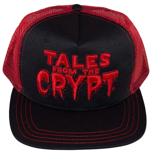 Tales From The Crypt Red Trucker Hat