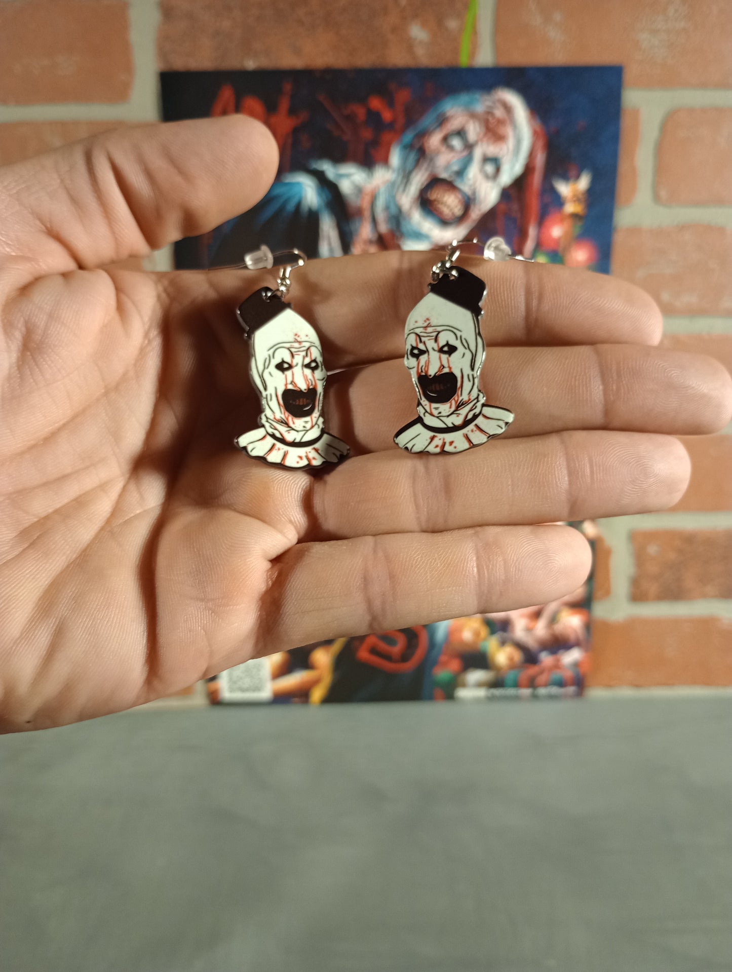 Art the Clown Earrings - Terrifier