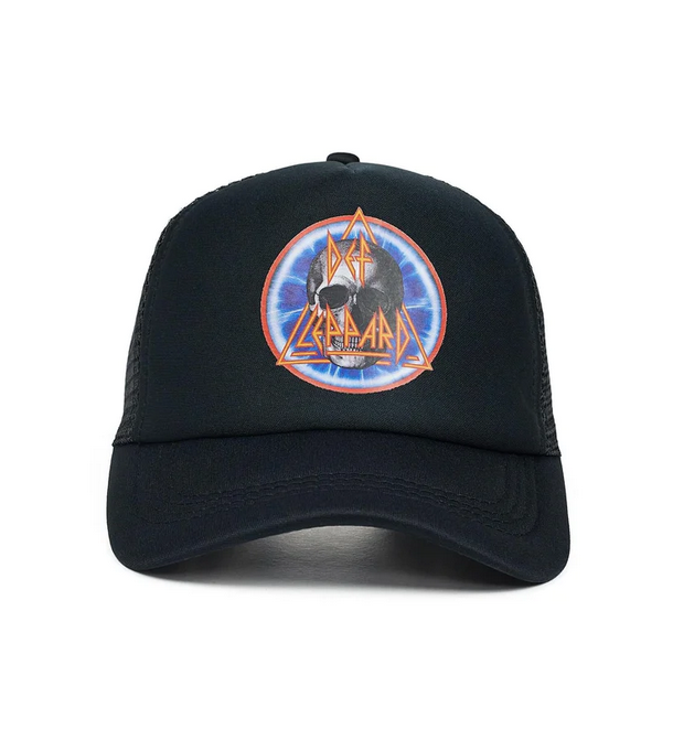 Def Leppard Adrenaline Trucker Hat - Navy Blue