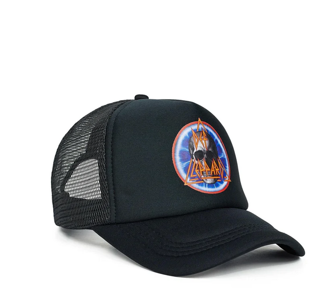 Def Leppard Adrenaline Trucker Hat - Navy Blue