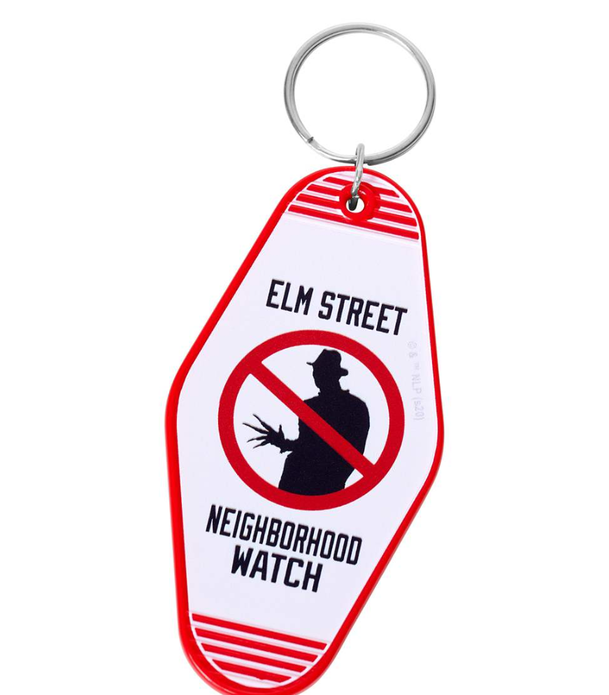 Freddy Krueger Neighborhood Watch Keychain - A Nightmare on Elm Street