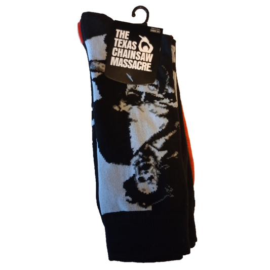 Texas Chainsaw Massacre Socks - 2 pair